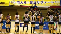 〖女子バレー〗NECストレッチからのPFU入場へ