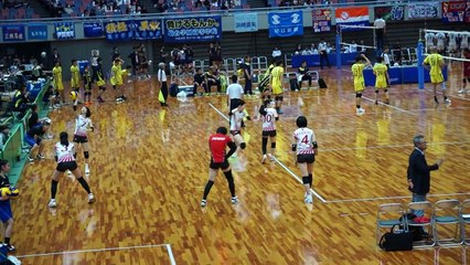 〖女子バレー〗デンソー VS NEC（バレー黒鷲旗）