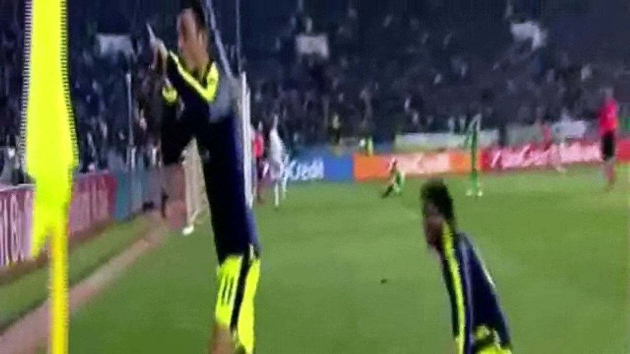 هدف مسعود أوزيل العالمي من أسيست ولا أروع من النني في مباراة ارسنال اليوم في دوري الأبطال -