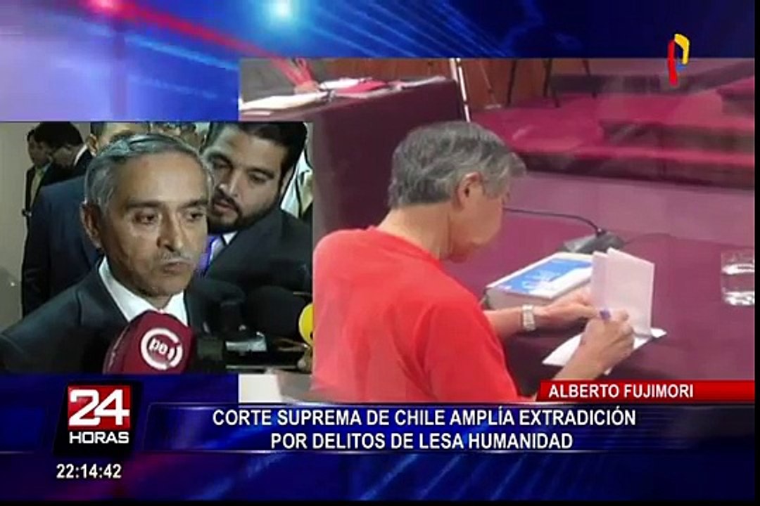 Reacciones por decisión de justicia chilena de ampliar extradición de Alberto Fujimori