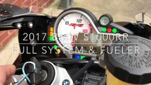 2017 BMW S1000RR AKRAPOVIC FULL SYSTEM & RAPID BIKE EVO FUELER