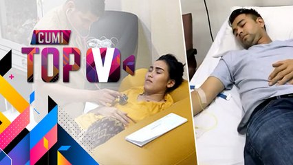 Cumi TOP V: 5 Persamaan Ayu Ting Ting dan Raffi Ahmad Saat Sakit