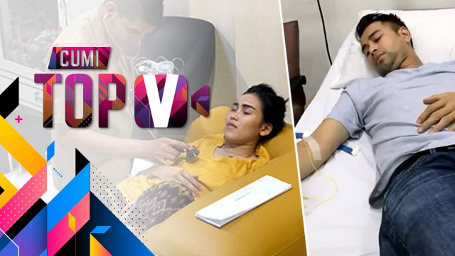 Cumi TOP V: 5 Persamaan Ayu Ting Ting dan Raffi Ahmad Saat Sakit