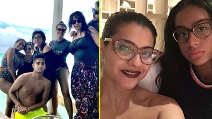 Kajol's Maldives Vacation Pictures With Daughter Nysa