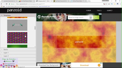 How to create youtube channel art without photoshop