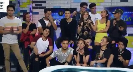 Sam and Jex with Hashtags As Long As You Love Me