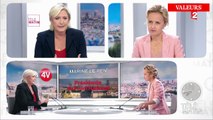 Marine Le Pen clashe Emmanuel Macron sur la laïcité