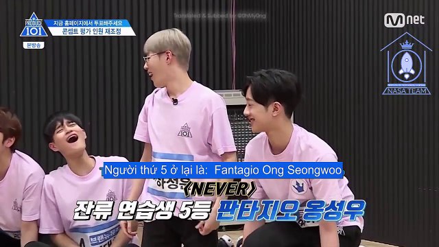 [Nasa Subteam][VIETSUB] Produce 101 season 2 EP.9 Never cut part 3/9