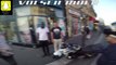 Road rage entre un motard et un piéton à paris