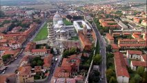 PISA torre e cattedrale (ripresa aerea)