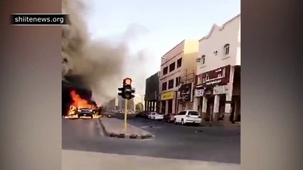 CAR BOMB HITS PREDOMINANTLY