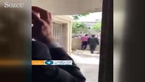 İran Parlamentosu'ndan kaçış anı kamerada
