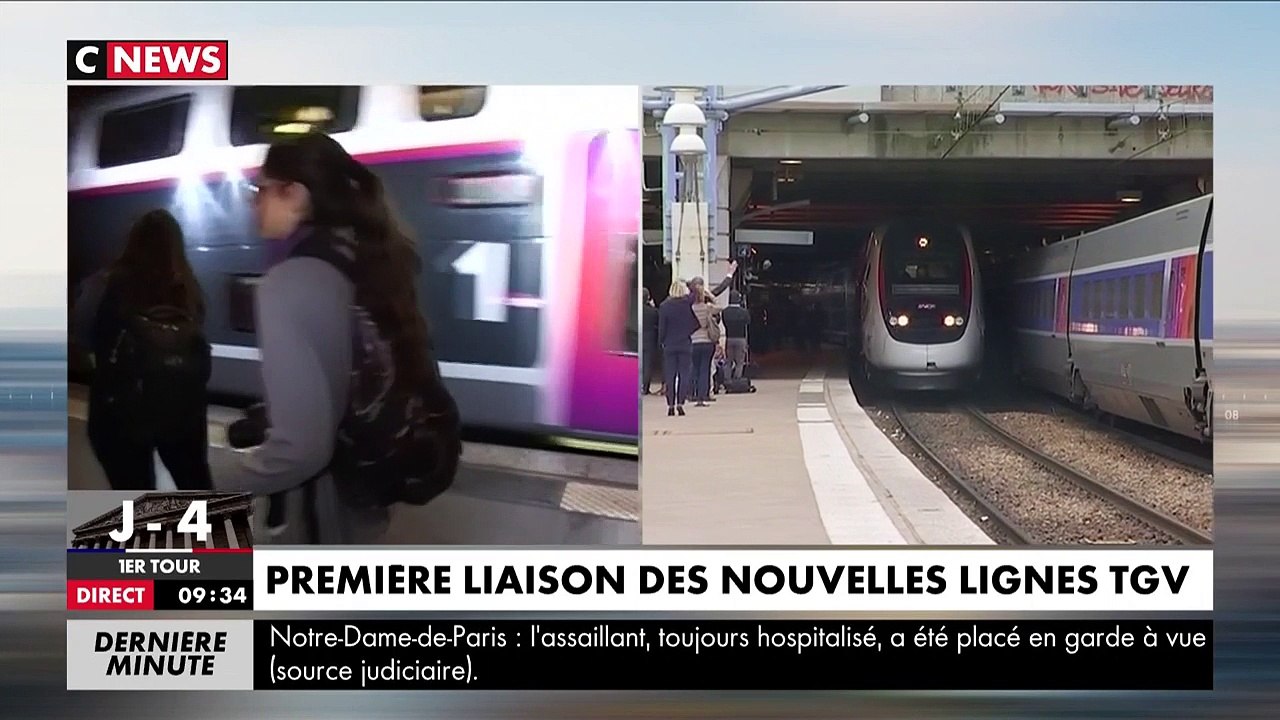 Les nouvelles lignes SNCF quittent leur gare pour la première fois