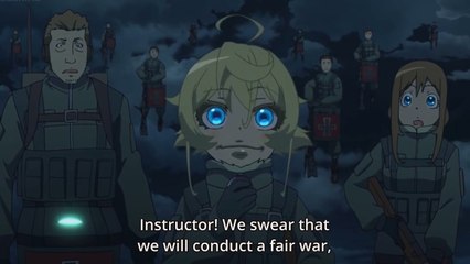 Youjo Senki - Warning From a Evil Loli  [Episode 5]-92miHwJ7ak8