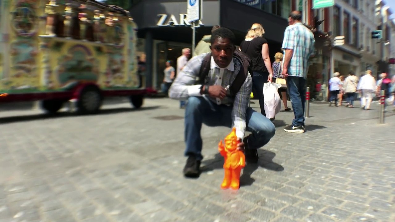 "Wanneer speelt Oranje zijn eerste EK-match?" Wij trokken naar Holland met wat 'onschuldige' vragen