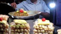 Indian Street Food Chennai - Street Food India - Masala Puri Chaat -- Food at Street