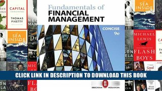 [Epub] Full Download Fundamentals of Financial Management, Concise Edition Read Popular