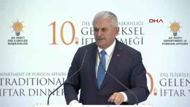 Cumhurbaşkanı Erdoğan ve Başbakan Yıldırım Büyükelçiler Iftarında Konuştu 1