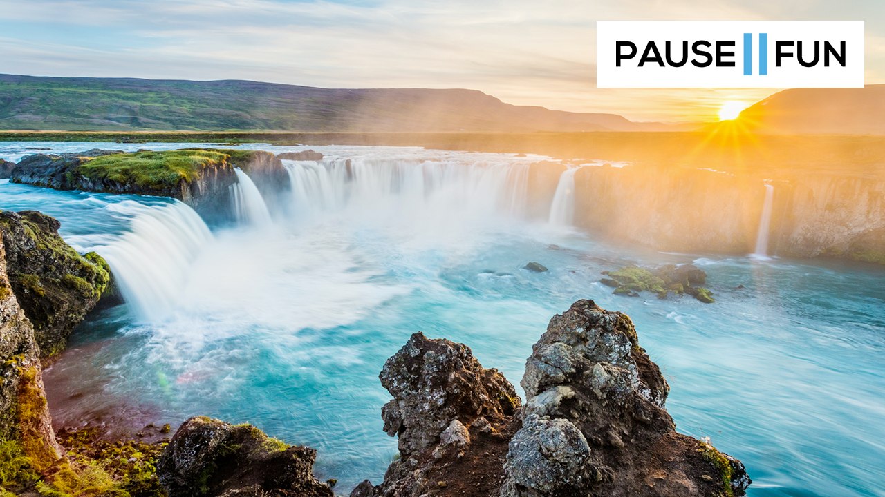 Cette vidéo montre la pureté des eaux d'Islande