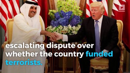 Trump calls for Arab alliance to cut ties with Qatar