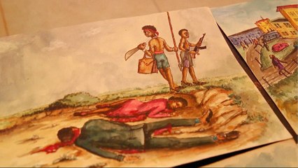 South Sudan: Young artists hope music and art can relieve suffering of war