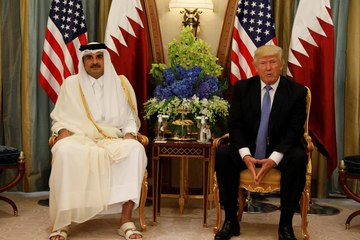Trump calls for Arab alliance to cut ties with Qatar