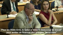Washington pousse le Qatar à cesser le financement du terrorisme