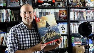 Unboxing The Legend of Zelda Breath of The Wild Special Edition
