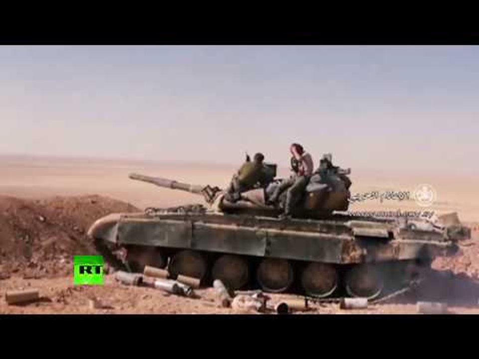 Ongoing battle: Syrian Army fighting ISIS in Palmyra