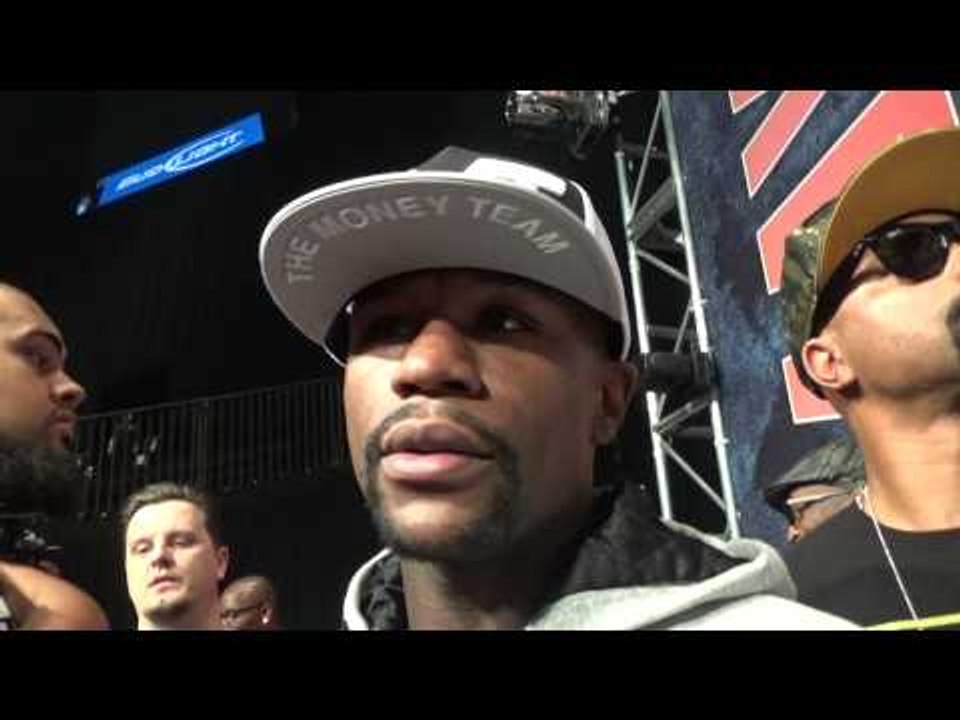 floyd mayweather full interview on manny pacquiao - EsNews