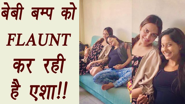 Esha Deol FLAUNTS her Baby Bump, Picture goes VIRAL | FilmiBeat