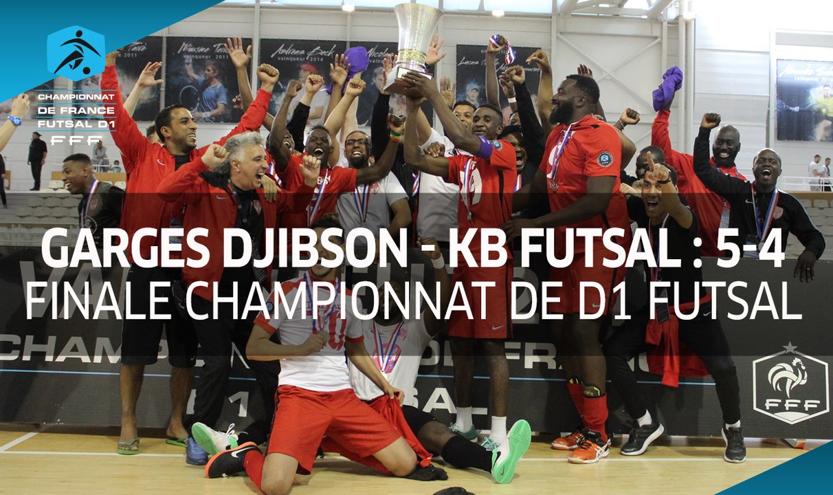 D1 Futsal, finale : Garges Djibson - KB Futsal 5-4