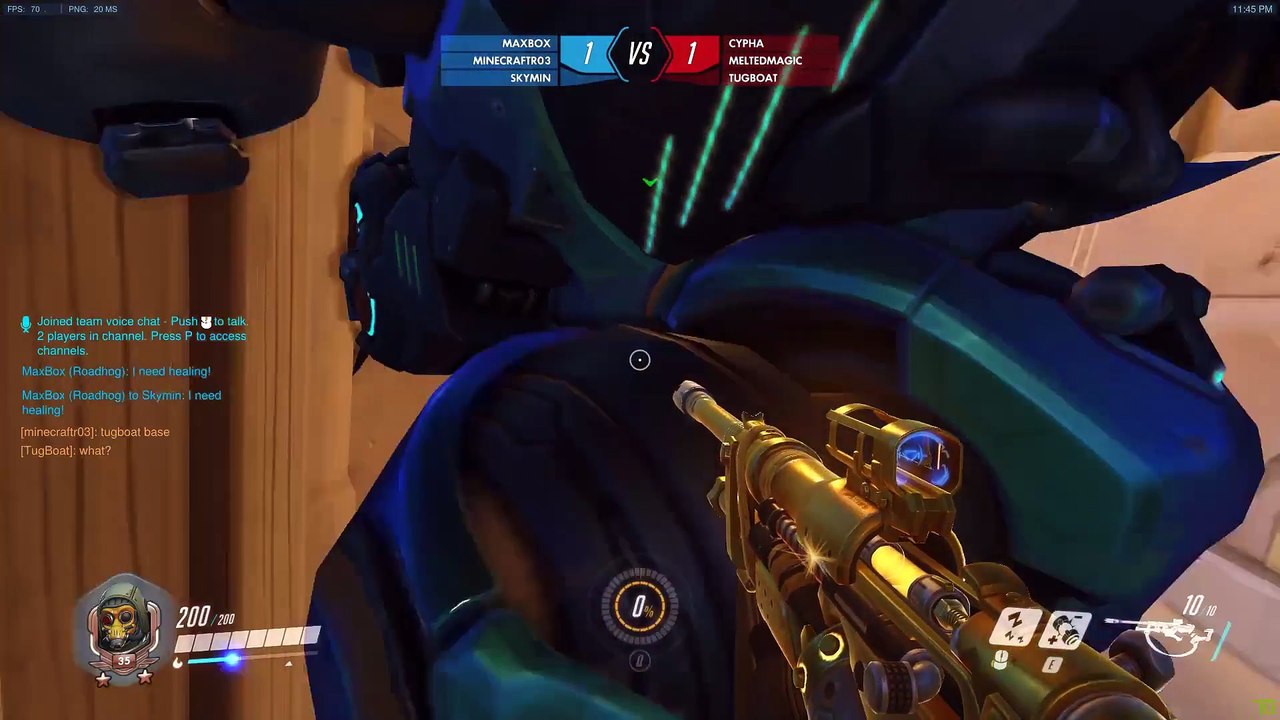 Overwatch: Best hail-mary of my entire Overwatch playtime.