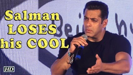 Jyada Udo Mat! Salman LOSES his COOL