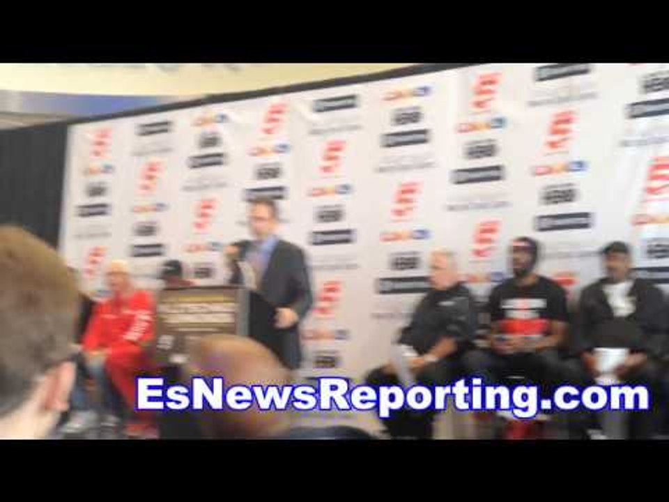 Klitschko vs Jennings faceoff - EsNews Boxing