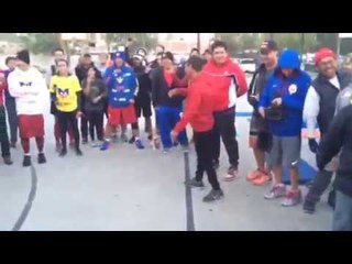 How manny pacquiao attacks the Floyd mayweather defense - esnews boxing