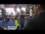 Canelo Alvarez and Oscar De La Hoya In Camp - EsNews Boxing