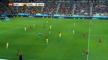 2-2 Álvaro Morata GOAL  - Spain VS Colombia 07.06.2017 HD