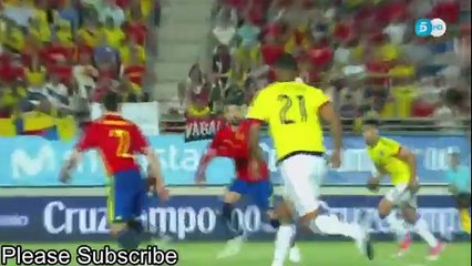 Spain vs Colombia 2-2 All Goals and Highlights 07-06-2017 HD