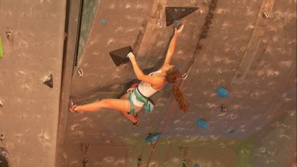 Partie 1 replay finales Championnat de France Jeunes d'escalade de difficulté 2017 - Quimper