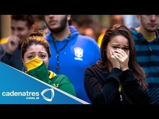 De la fiesta al desencanto: dolor en las calles brasileñas tras la derrota frente Alemania