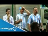 Rivalidad latente en Río de Janeiro entre argentinos y brasileños
