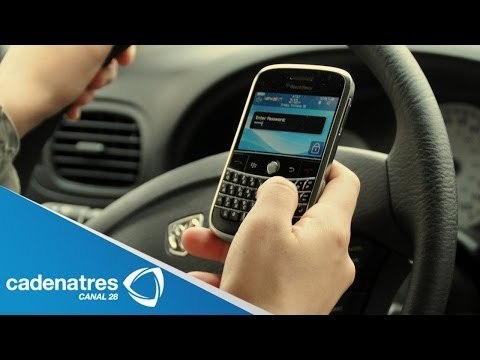 Texting causa de accidentes automovilísticos / Texting cause of car accidents