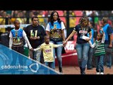 América y Santos brindan homenaje a Christian Benítez en el estadio Azteca