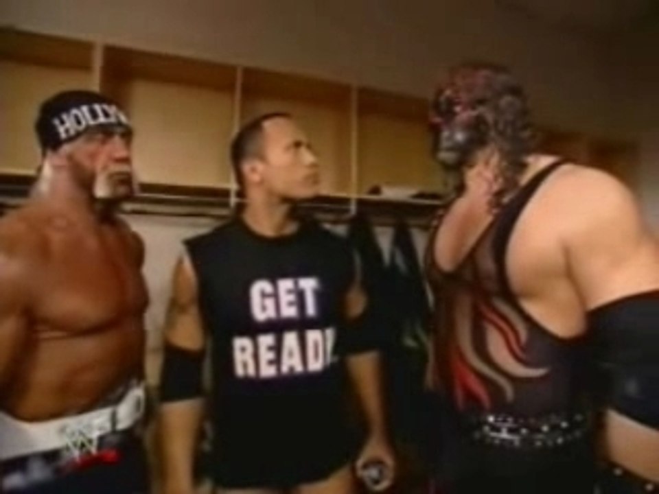 Kane imitates The Rock and Hulk Hogan