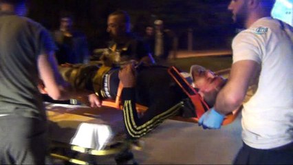 Bursa'da Suriyeli gençler ölümden döndü