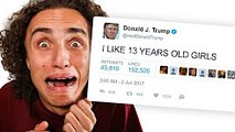 KWEBBELKOP-THERE IS NO WAY THE PRESIDENT TWEETED THIS! (Reacting To Donald Trump's Twitter)