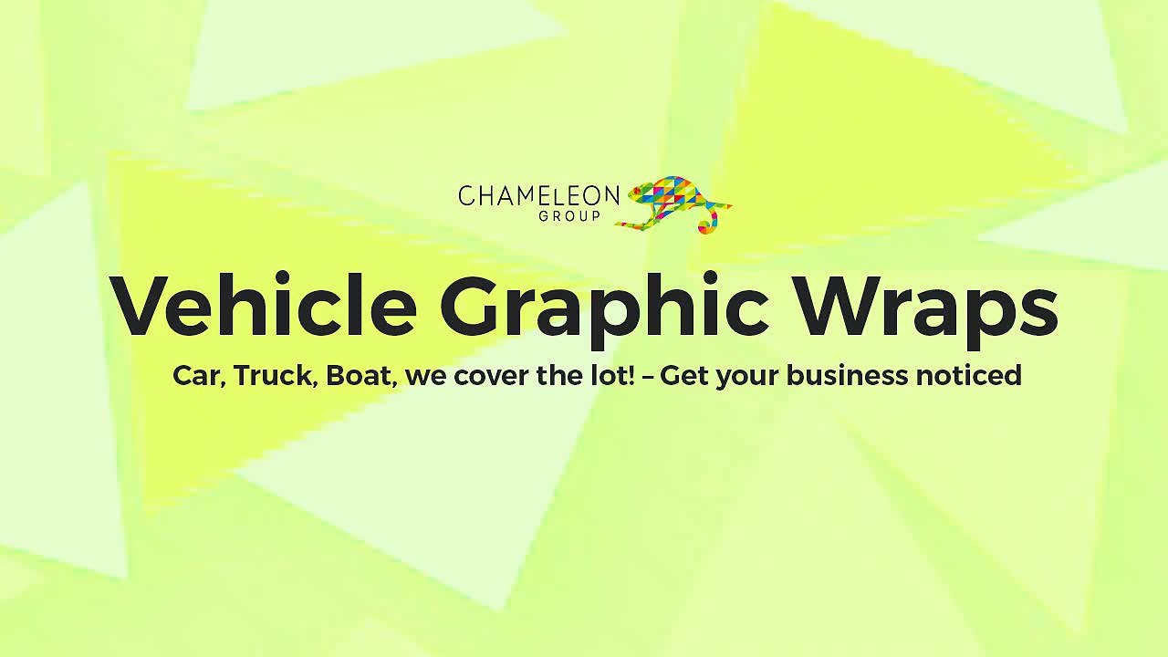 Vehicle Wraps Melbourne - Chameleon Print