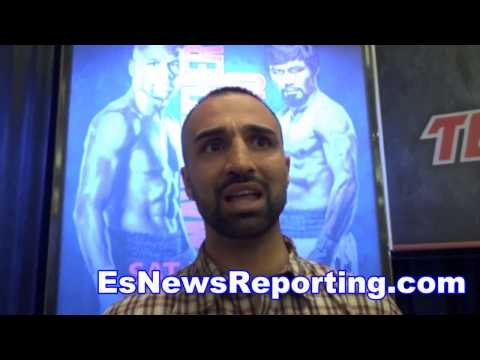 paulie malignaggi on manny pacquiao most dangerous punch EsNews