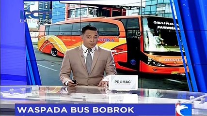 Download Video: Petugas Gabungan Gelar Razia Bus Bobrok di Sejumlah Wilayah